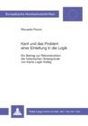 Kant Und Das Problem Einer Einleitung in Die Logik : Ein Beitrag Zur Rekonstruktion Der Historischen Hintergruende Von Kants Logik-Kolleg - Book