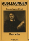 Descartes : Herausgegeben von Thomas Keutner - Book