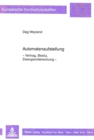 Automatenaufstellung - : Vertrag, Besitz, Zwangsvollstreckung - Book