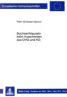 Buchwertklauseln beim Ausscheiden aus OHG und KG : Rechts-, Angemessenheits- und Ausuebungskontrolle - Book