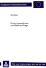 Finanzinnovationen und Geldnachfrage - Book