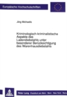 Kriminologisch-kriminalistische Aspekte des Ladendiebstahls unter besonderer Beruecksichtigung des Warenhausdiebstahls - Book