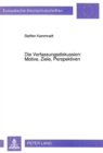Die Verfassungsdiskussion: Motive, Ziele, Perspektiven - Book