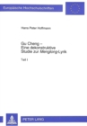 Gu Cheng - Eine dekonstruktive Studie zur «Menglong»-Lyrik - Book
