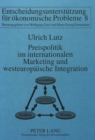 Preispolitik im internationalen Marketing und westeuropaeische Integration - Book