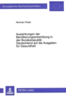 Auswirkungen der Bevoelkerungsentwicklung in der Bundesrepublik Deutschland auf die Ausgaben fuer Gesundheit : Eine Simulationsanalyse - Book