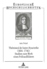Themiseul de Saint-Hyacinthe (1684-1746):- Studien zum Werk eines Fruehaufklaerers : Studien zum Werk eines Fruehaufklaerers - Book