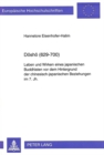 Dosho (629-700) : Leben und Wirken eines japanischen Buddhisten vor dem Hintergrund der chinesisch-japanischen Beziehungen im 7. Jh. - Book