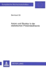 Axiom und Struktur in der statistischen Preisindextheorie - Book