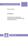 Aumapatam : Kritische Edition, Uebersetzung und Kommentar eines Sanskrit-Textes ueber Musik und Tanz - Book