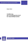 Auditierung als Controllinginstrument fuer Geschaeftsprozesse - Book