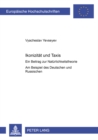 Ikonizitaet Und Taxis : Ein Beitrag Zur Natuerlichkeitstheorie Am Beispiel Des Deutschen Und Russischen - Book