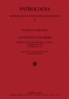 Augustinus Von Hippo : Predigten Zu Den Buechern Exodus, Koenige Und Job ("sermones "6-12)- Einleitung, Text, Uebersetzung Und Anmerkungen - Book