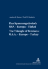 Das Spannungsdreieck USA - Europa - Tuerkei A Triangle of Tensions: U. S. - Europe - Turkey - Book