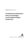 Verstehensmechanismen und Lesestrategien von fremdsprachigen Fachtexten - Book