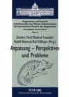 Anpassung - Perspektiven Und Probleme : Ein Interdisziplinaerer Dialog - Book