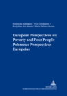 European Perspectives on Poverty and Poor People Pobreza E Perspectivas Europeias - Book