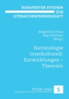 Narratologie interkulturell : Entwicklungen - Theorien - Book