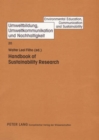 Handbook of Sustainability Research - Book