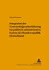 Integration Der Gesetzesfolgenabschaetzung Ins Politisch-Administrative System Der Bundesrepublik Deutschland - Book