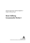 Rene Ahlberg- Gesammelte Werke I - Book