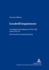 Goodwill Impairment : An Empirical Investigation of Write-offs Under SFAS 142 - Book