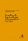Perspektiven Der Ingenieuroekologie in Forschung, Lehre Und Praxis - Book