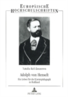 Adolph Von Henselt : Ein Leben Fuer Die Klavierpaedagogik in Russland - Book