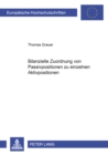 Bilanzielle Zuordnung Von Passivpositionen Zu Einzelnen Aktivpositionen - Book