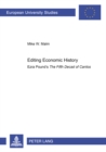 Editing Economic History : Ezra Pound's "The Fifth Decad of Cantos" - Book