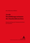Areale Wortbildungsvarianten des Standarddeutschen : Beiuntersuchung zum "Variantenwoerterbuch des Deutschen" - Book