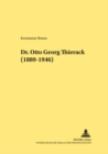 Dr. Otto Georg Thierack- (1889-1946) - Book