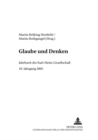 Glaube Und Denken : Jahrbuch Der Karl-Heim-Gesellschaft- 18. Jahrgang 2005 - Book