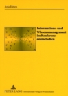 Informations- Und Wissensmanagement Im Konferenzdolmetschen - Book