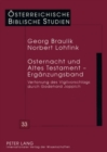 Osternacht Und Altes Testament - Ergaenzungsband : Vertonung Des Vigilvorschlags Durch Godehard Joppich - Book