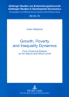 Growth, Poverty and Inequality Dynamics : Four Empirical Essays at the Macro and Micro Level - Book