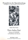 Pietro Andrea Ziani : Varietas Und Artifizialitaet Im Musiktheater Des Seicento - Book