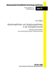 Abnahmepflichten Und Verguetungspflichten in Der Energiewirtschaft : Gemeinschaftsrechtliche Und Verfassungsrechtliche Problemstellungen - Book