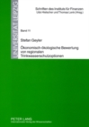 Oekonomisch-Oekologische Bewertung Von Regionalen Trinkwasserschutzoptionen - Book
