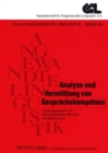 Analyse Und Vermittlung Von Gespraechskompetenz : 2., Durchgesehene Auflage - Book
