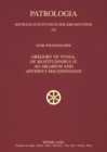 Gregory of Nyssa, «De Beatitudinibus», «Ad Ablabium» and «Adversus Macedonianos» : English and German Translations and Studies - Book