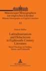 Latitudinarianism and Didacticism in Eighteenth-Century Literature : Moral Theology in Fielding, Sterne, and Goldsmith - Book