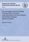 Die Vorweggenommene Erbfolge in Deutschland Und Italien Unter Besonderer Beruecksichtigung Des Familienvertrages («Patto Di Famiglia») - Book