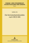 Die Vertreterbetriebsstaette Nach OECD-Ma - Book