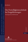 Der Freiwilligkeitsvorbehalt Bei Entgeltleistungen : Rechtsdogmatik Und Agb-Kontrolle - Book