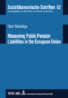 Measuring Public Pension Liabilities in the European Union - Book