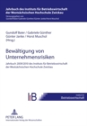 Bewaeltigung Von Unternehmensrisiken : Jahrbuch 2009/2010 Des Instituts Fuer Betriebswirtschaft Der Westsaechsischen Hochschule Zwickau - Book