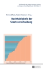Nachhaltigkeit Der Staatsverschuldung - Book