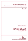 Karl Kraus : Beitraege 1980-2010 - Book