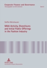 M&A Activity, Divestitures and Initial Public Offerings in the Fashion Industry - Book